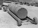 4000lb Cookie about to be loaded into an 83 Squadron early production Lancaster B.Mk.1 (ww2images.com 14173)